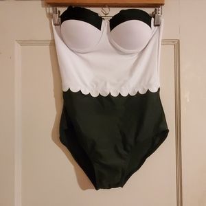 Black and White swimsuit